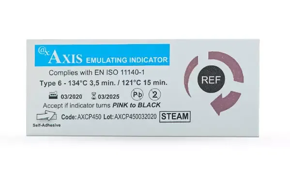 AXCP450 – Buhar için Yapışkan Emüle Edici İndikatör