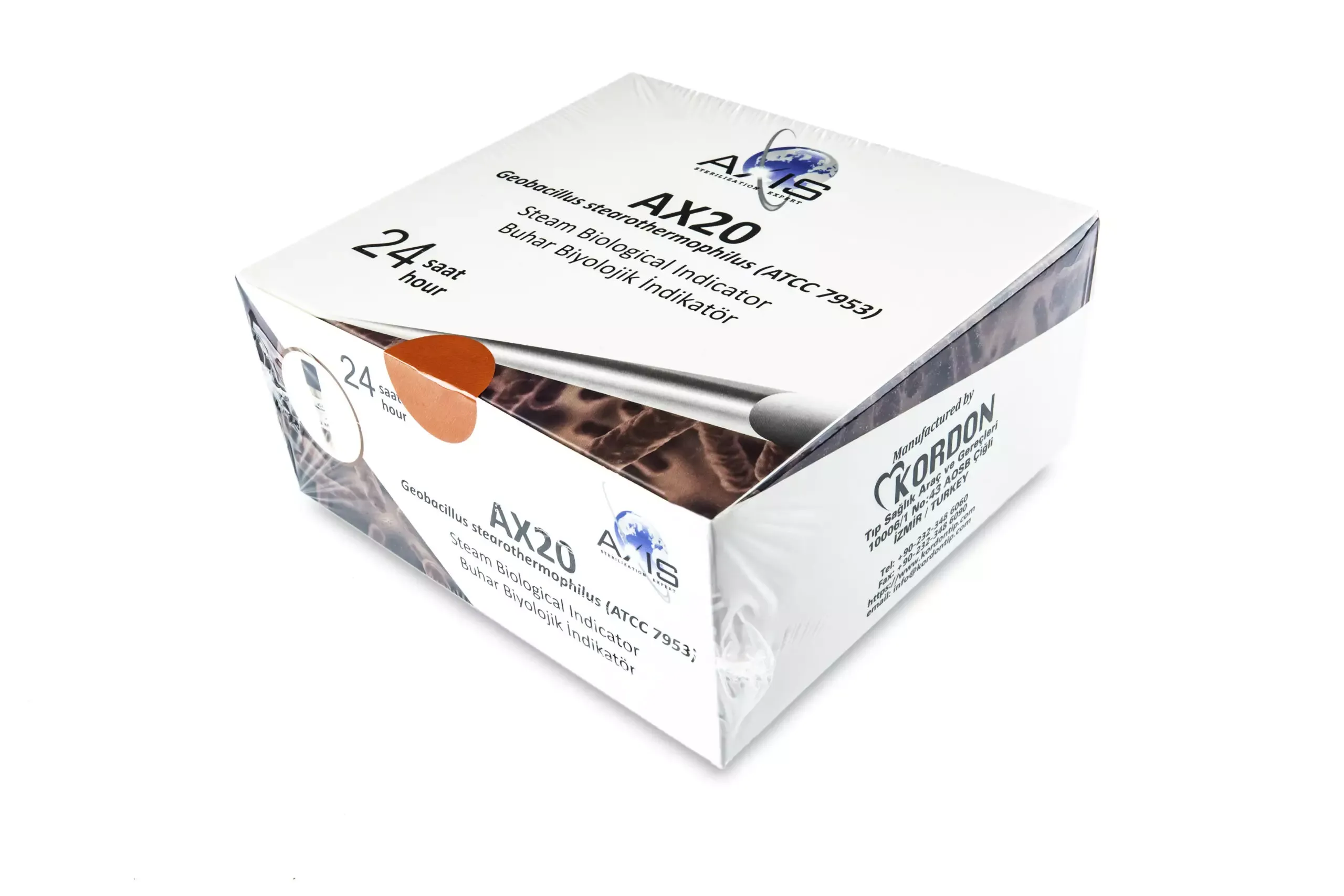 AX20 – 24 Saat Buhar Biyolojik İndikatör thumbnail 4